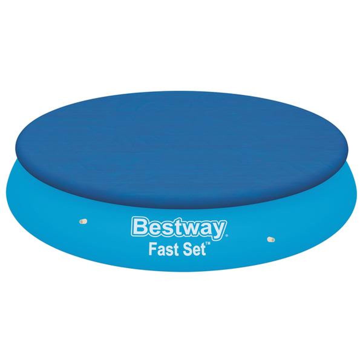 Крышка 3,66 м для круглого надувного бассейна Fast Set, полиэтилен, BESTWAY 58034 Крышка 3,66 м для круглого надувного бассейна Fast Set, полиэтилен, BESTWAY 58034