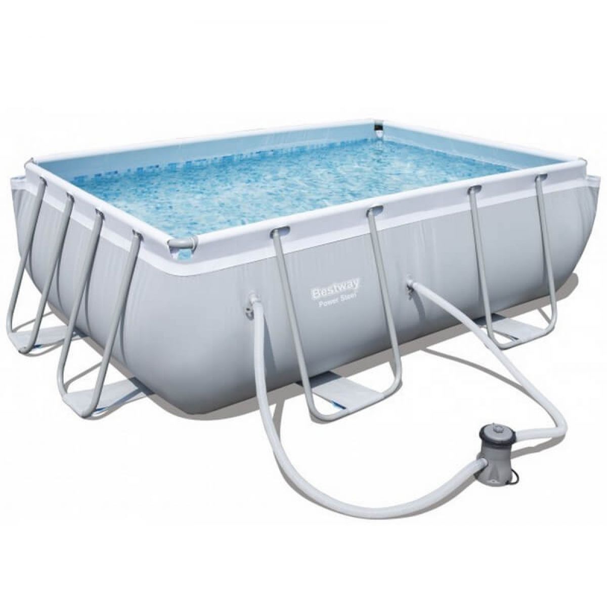 Бассейн каркасный 282x196x84 см с фильтр-насосом BESTWAY 56629 Бассейн каркасный 282x196x84 см с фильтр-насосом BESTWAY 56629