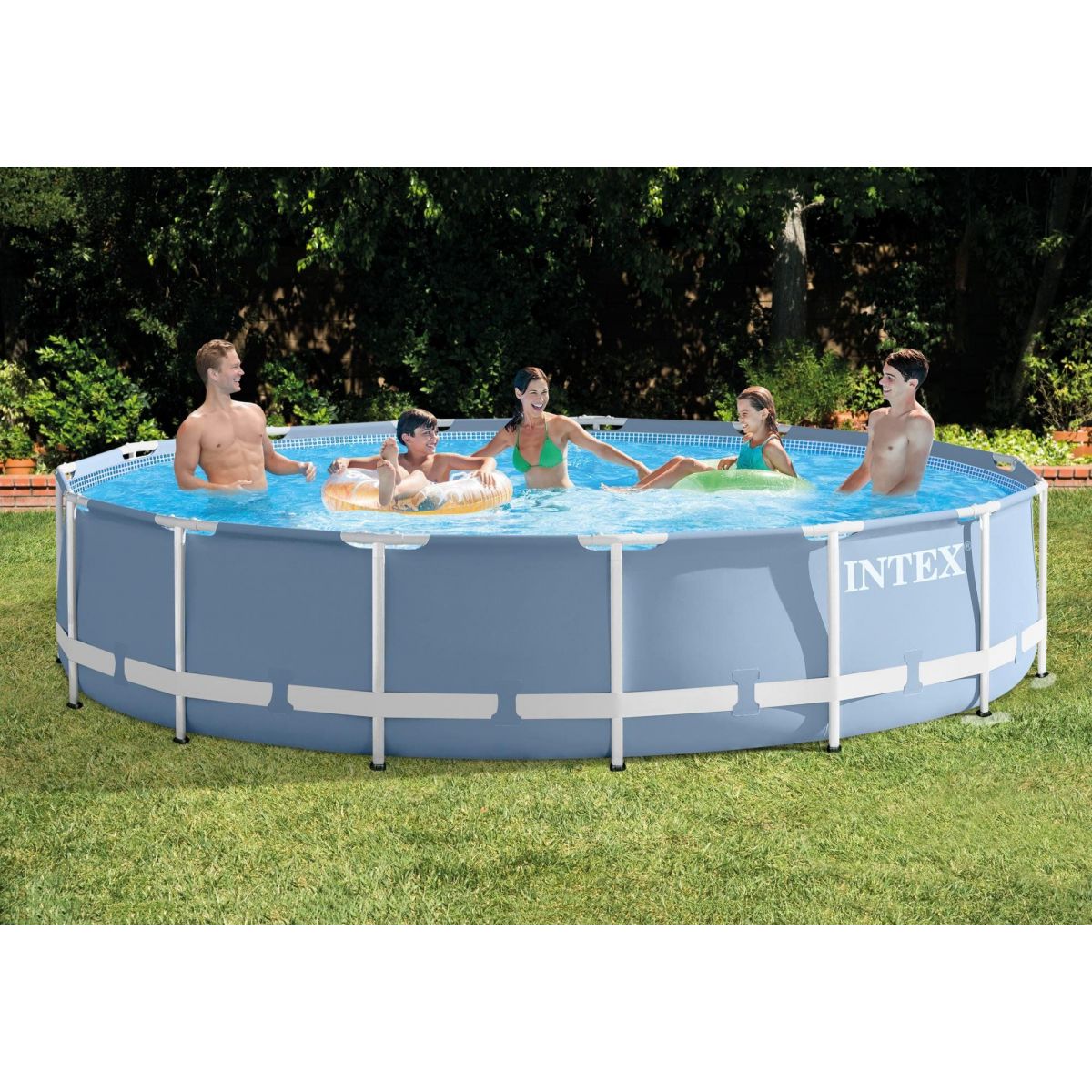 Чашковый пакет 3,66 х 1,22 м для круглого каркасного бассейна Prism Frame INTEX 11984A Чашковый пакет 3,66 х 1,22 м для круглого каркасного бассейна Prism Frame INTEX 11984A
