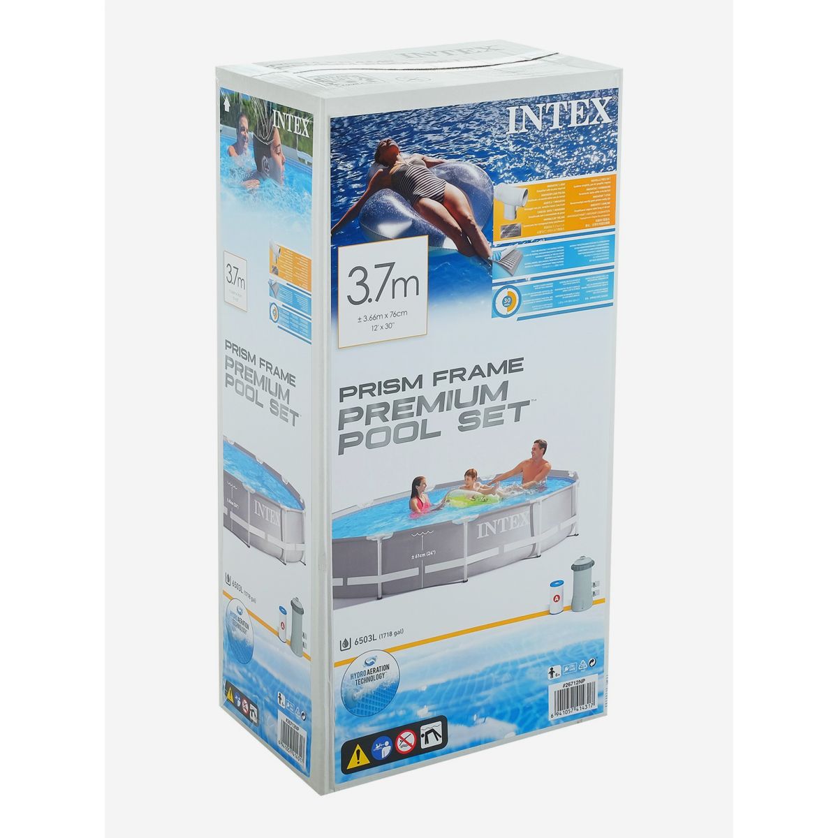 Бассейн каркасный 366х76 см с фильтром-насосом INTEX 26712NP Бассейн каркасный 366х76 см с фильтром-насосом INTEX 26712NP
